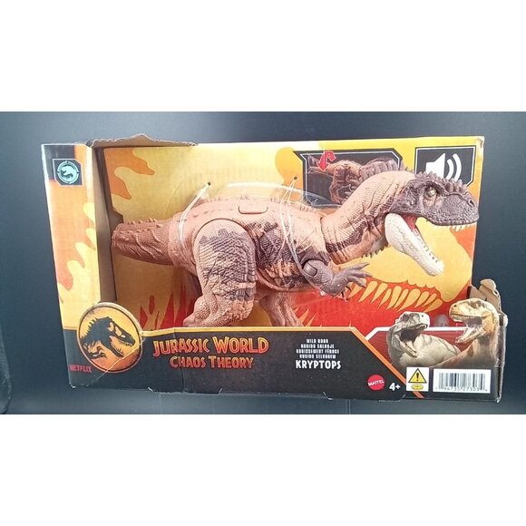 Jurassic World Chaos Theory Kryptops Dinosaur Wild Roar Feature Mattel Toy - Picture 1 of 7